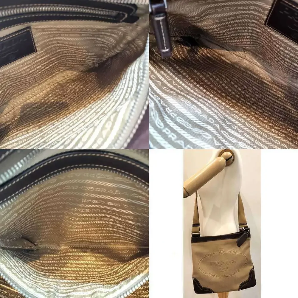 PRADA Brown Leather Shoulder Bag - Picture 5 of 5